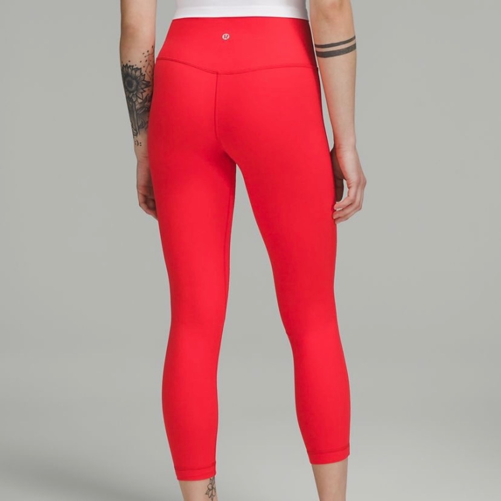 Lululemon Align High Rise Leggings 25” Love Red
